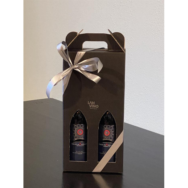 Gaveske med 2 fl. Barolo DOCG